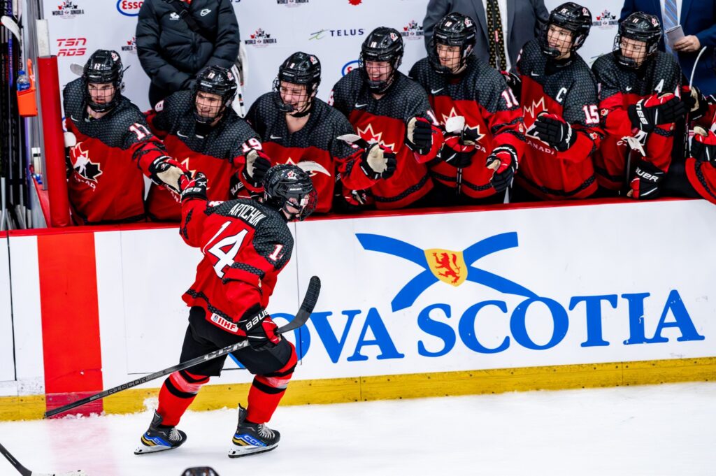 TEAM CANADA EAST REMAINS PERFECT AFTER SHUTOUT WIN AT WORLD JR. A