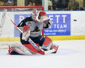 September 2025 Goaltender of the Month - Tre Altiman (Leamington Flyers)