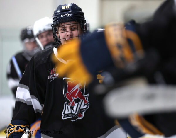 DUAL PATH: HYMAN SERIES PLAYER OF GAME LOOKS TO SECURE OHL DEAL ALONGSIDE HIS NCAA DIVISION I COMMITMENT