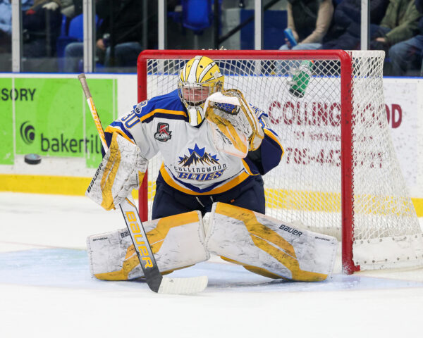 COLLINGWOOD NHL PROSPECT COROVIC WINS TOP GOALIE HONOUR WITH 1.66 GAA